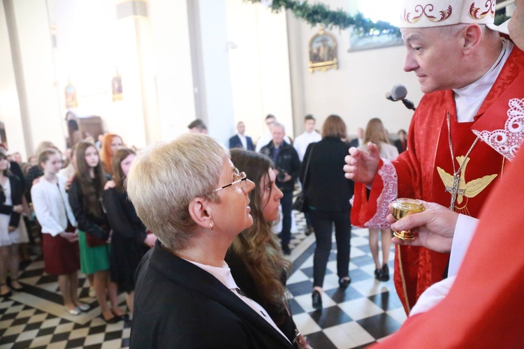 Bierzmowanie w Piwnicznej Zdroju