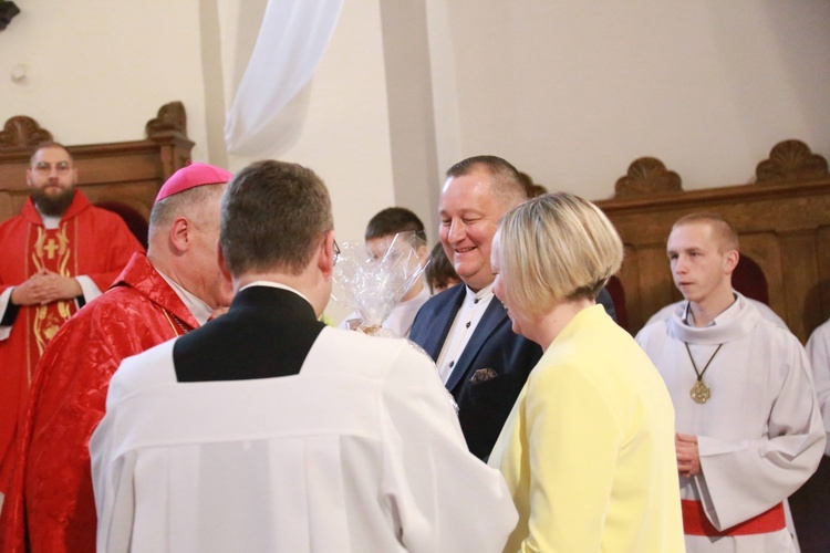 Bierzmowanie w Piwnicznej Zdroju