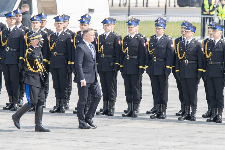 Centralne obchody Dnia Strażaka w Warszawie [FOTORELACJA]