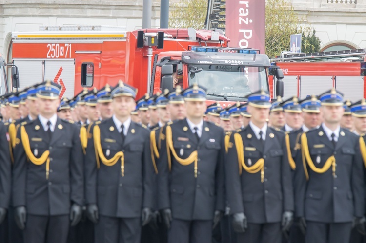 Centralne obchody Dnia Strażaka w Warszawie [FOTORELACJA]