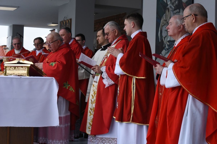 Msza św. jubileuszowa w Szczepanowie