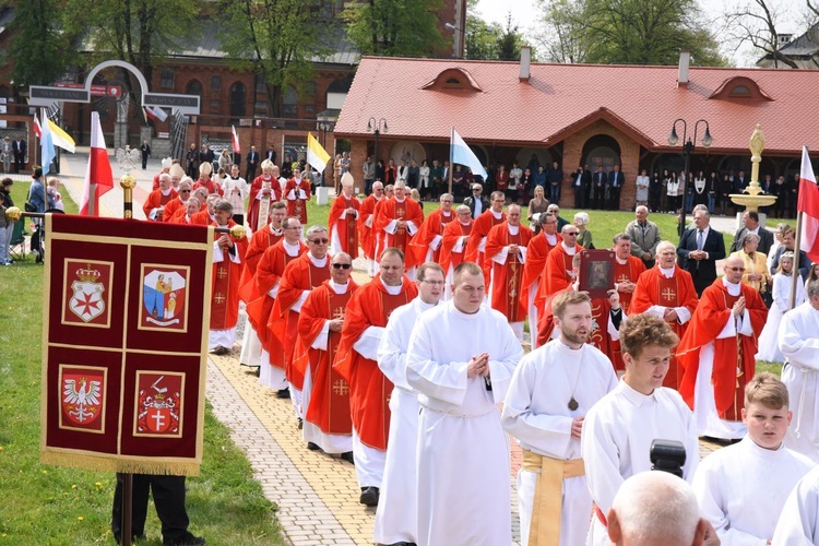 Msza św. jubileuszowa w Szczepanowie