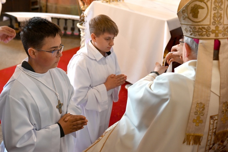 Błogosławieństwo lektorów, ceremoniarzy i nadzwyczajnych szafarzy