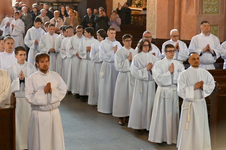 Błogosławieństwo lektorów, ceremoniarzy i nadzwyczajnych szafarzy