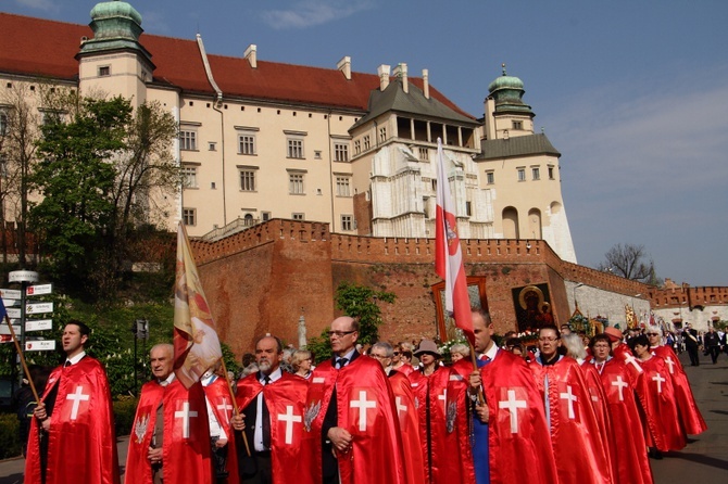 Procesja z Wawelu na Skałkę 2022