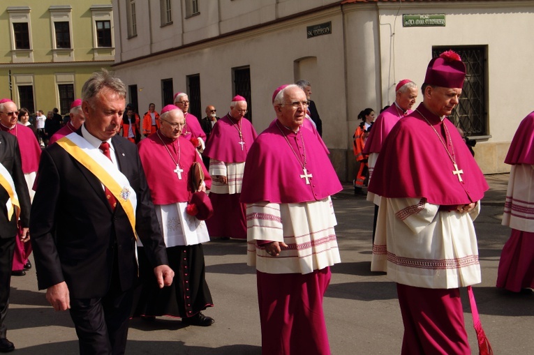 Procesja z Wawelu na Skałkę 2022