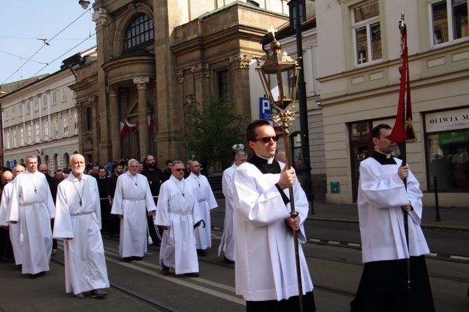 Procesja z Wawelu na Skałkę 2022