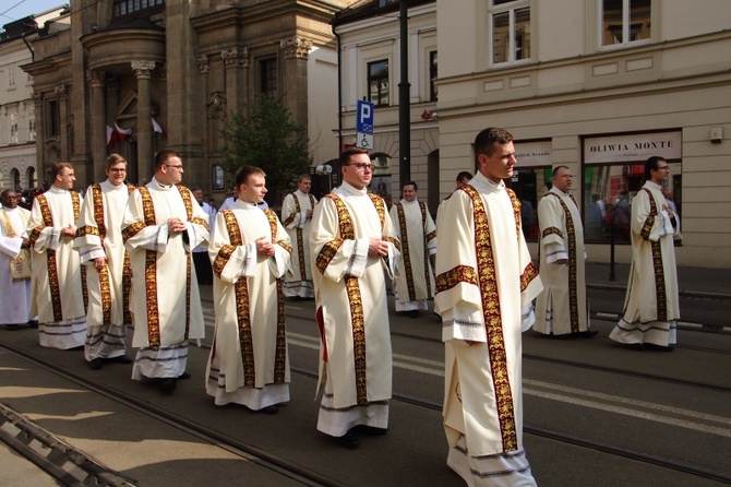 Procesja z Wawelu na Skałkę 2022