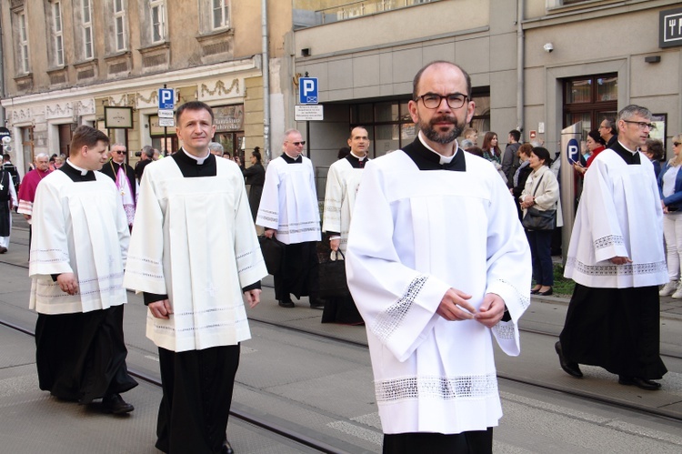 Procesja z Wawelu na Skałkę 2022