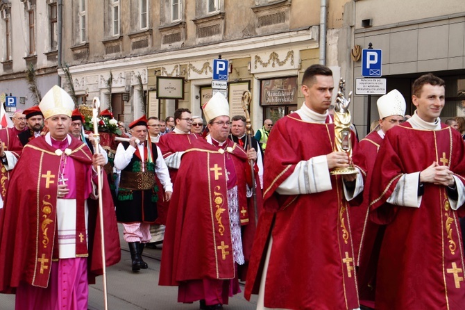 Procesja z Wawelu na Skałkę 2022