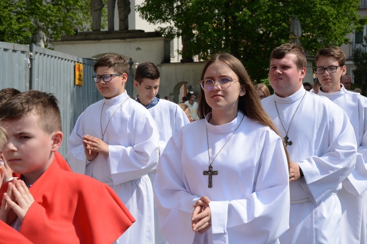 Pierwsza jubileuszowa pielgrzymka dekanalna do katedry