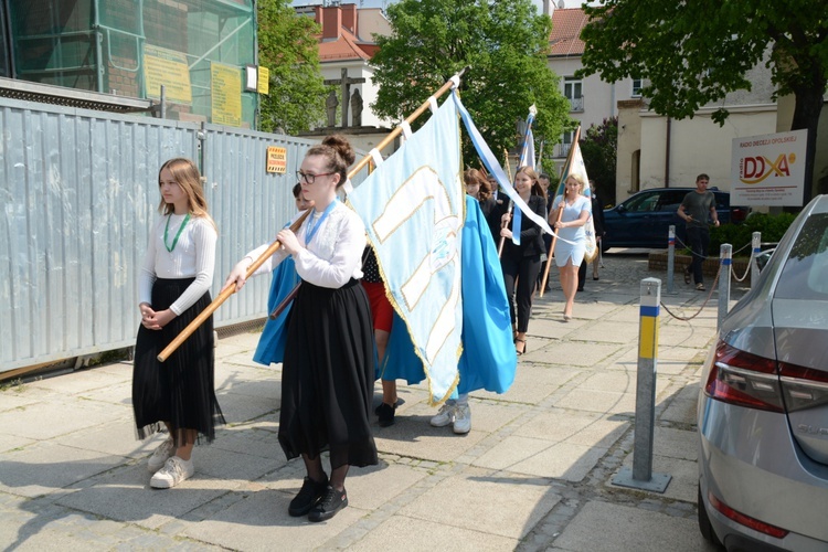 Pierwsza jubileuszowa pielgrzymka dekanalna do katedry