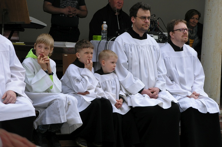 Pielgrzymka rodzin do Mariahilf w Zlatych Horach