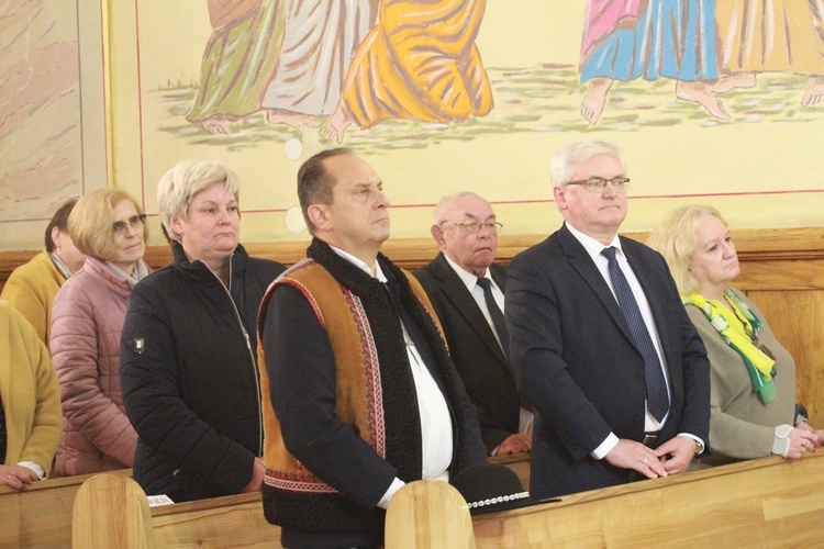 Msza św. w Łącku