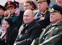 Putin podczas Defilady Zwycięstwa w II wojnie światowej mówił głównie o Ukrainie