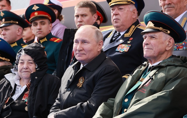 Putin podczas Defilady Zwycięstwa w II wojnie światowej mówił głównie o Ukrainie