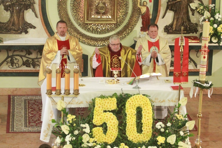 Cztery jubileusze w Zabrzeży