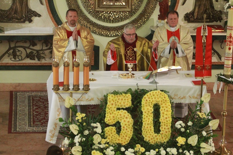 Cztery jubileusze w Zabrzeży