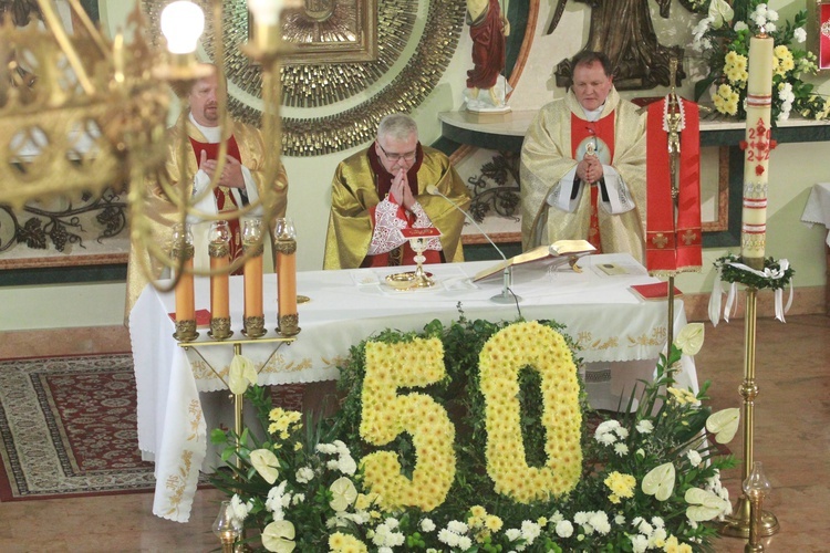 Cztery jubileusze w Zabrzeży