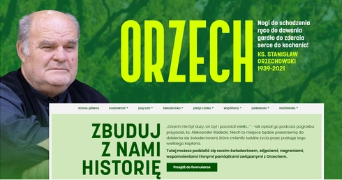 Ruszyła strona internetowa poświęcona ks. Orzechowskiemu 