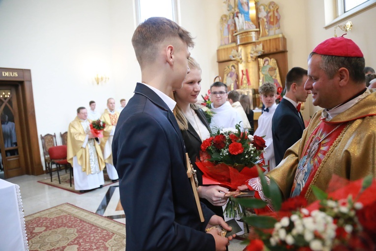 Bierzmowanie w Stróżach
