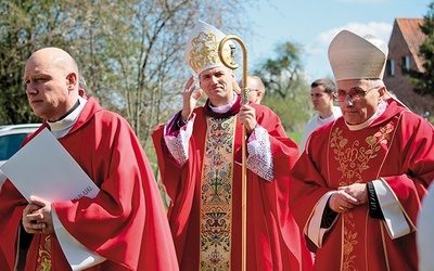 Mszy św. przewodniczył bp Oleg Butkiewicz.