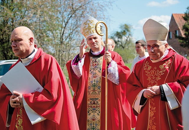 Mszy św. przewodniczył bp Oleg Butkiewicz.