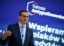 Premier: Absolutnie i zdecydowanie opowiadamy się za bardzo posuniętymi sankcjami wobec Rosji