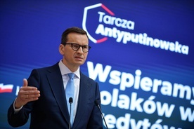 Premier: Absolutnie i zdecydowanie opowiadamy się za bardzo posuniętymi sankcjami wobec Rosji