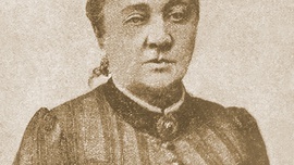 Portret Ćwierczakiewiczowej w wydaniu „365 obiadów” z 1894 r.