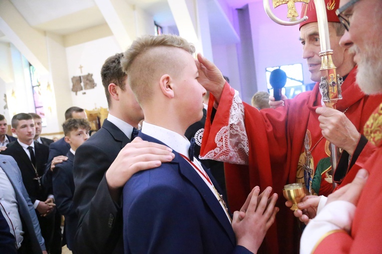 Bierzmowanie w Jodłowej