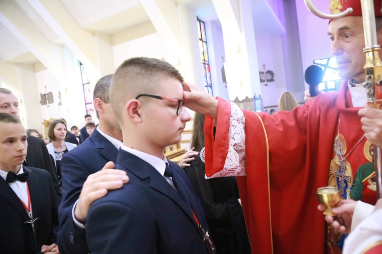 Bierzmowanie w Jodłowej