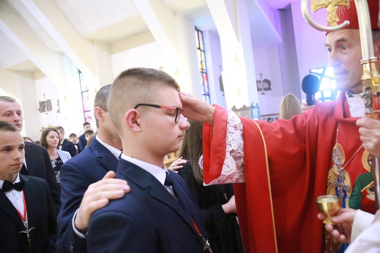 Bierzmowanie w Jodłowej