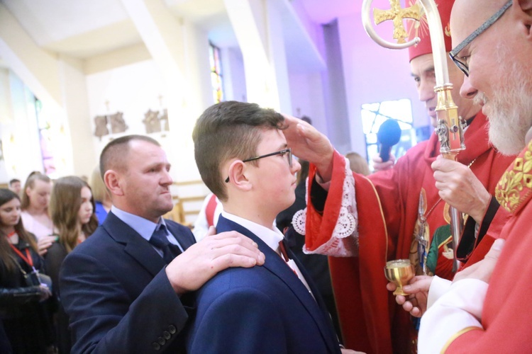 Bierzmowanie w Jodłowej