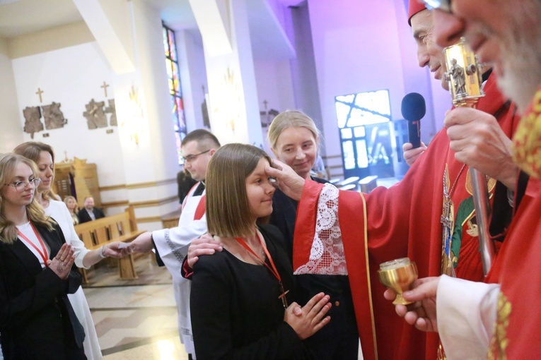 Bierzmowanie w Jodłowej