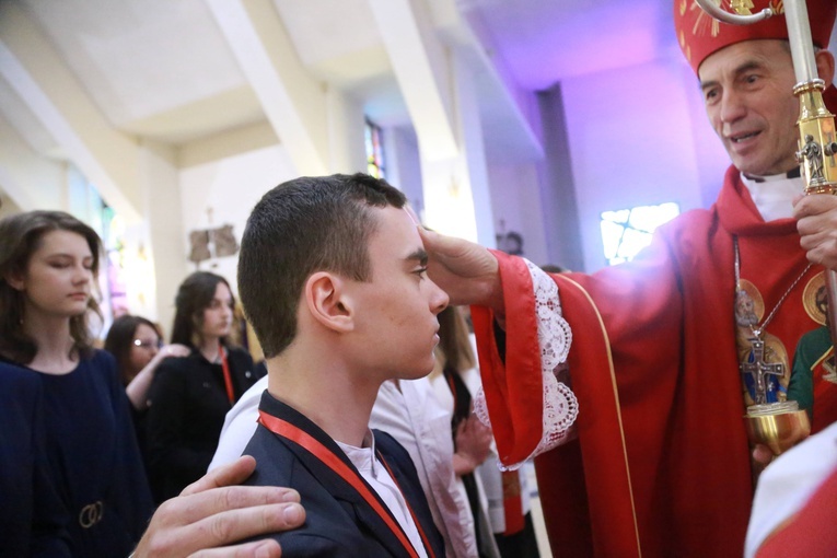 Bierzmowanie w Jodłowej