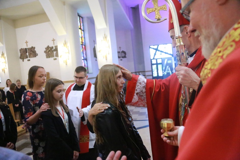 Bierzmowanie w Jodłowej