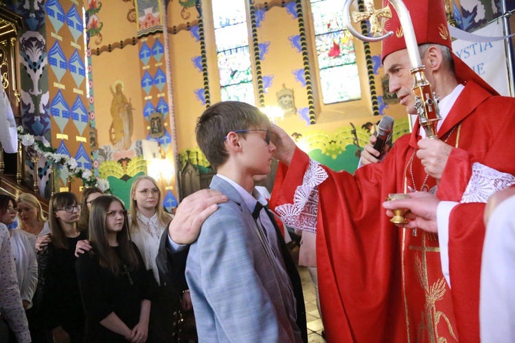 Bierzmowanie w Przeczycy