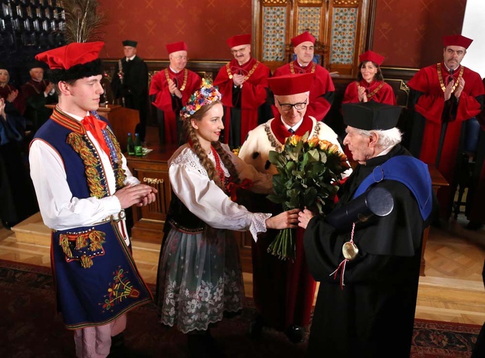 Doktorat honoris causa UJ dla Wiesława Myśliwskiego