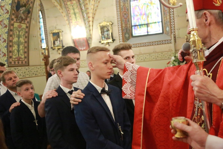 Bierzmowanie w Lubczy