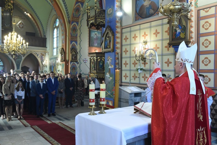 Bierzmowanie w Nowym Sączu Biegonicach