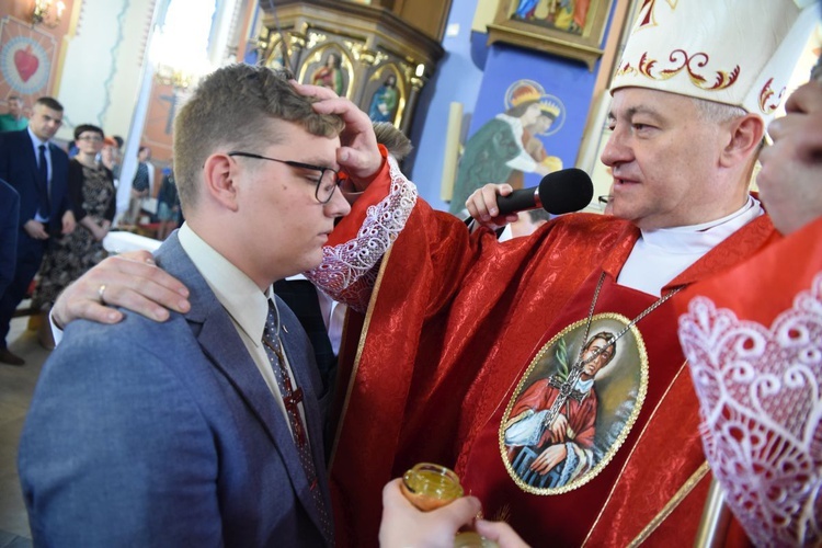 Bierzmowanie w Nowym Sączu Biegonicach