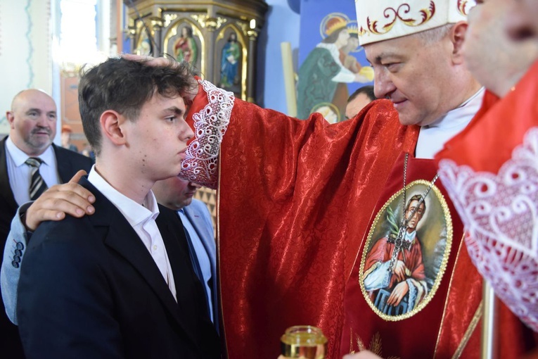 Bierzmowanie w Nowym Sączu Biegonicach