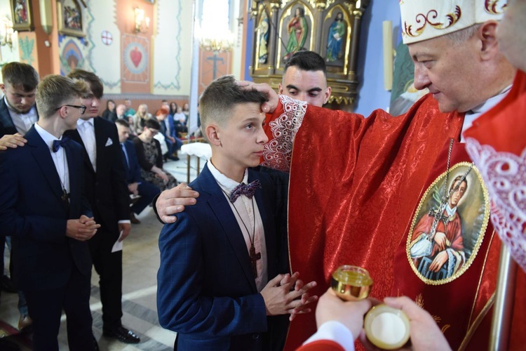 Bierzmowanie w Nowym Sączu Biegonicach