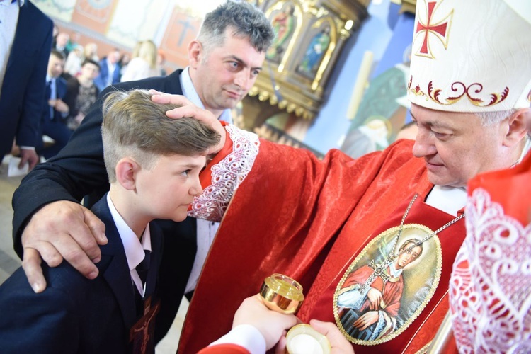 Bierzmowanie w Nowym Sączu Biegonicach