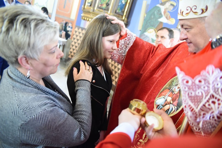 Bierzmowanie w Nowym Sączu Biegonicach