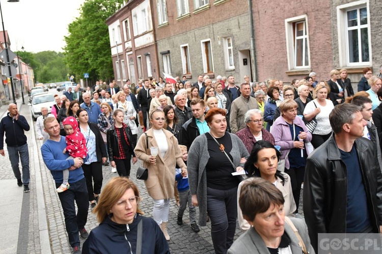 Mieszkańcy Rzepina razem z Matką Bożą Fatmiską prosili o pokój