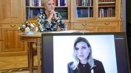 Pierwsze damy Polski i Ukrainy rozmawiały o koordynacji działań pomocowych