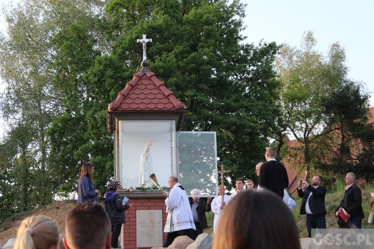 Nowa maryjna kapliczka w Zielonej Górze