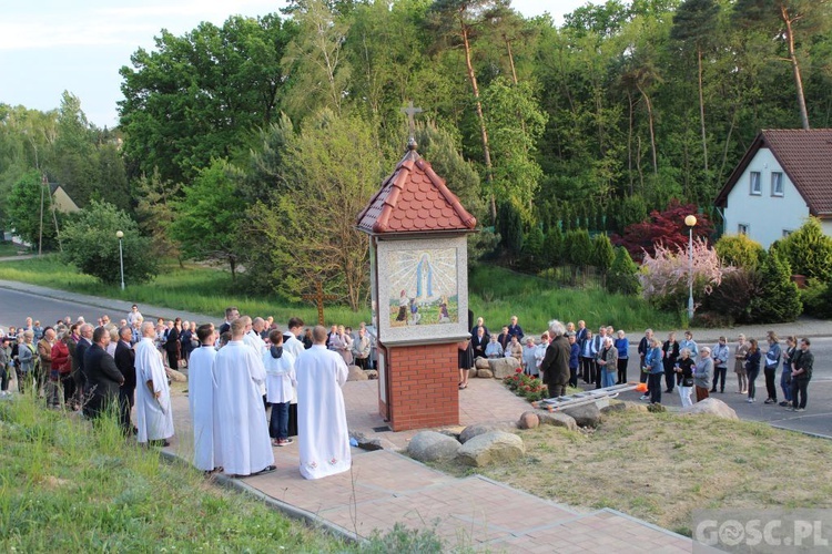 Nowa maryjna kapliczka w Zielonej Górze